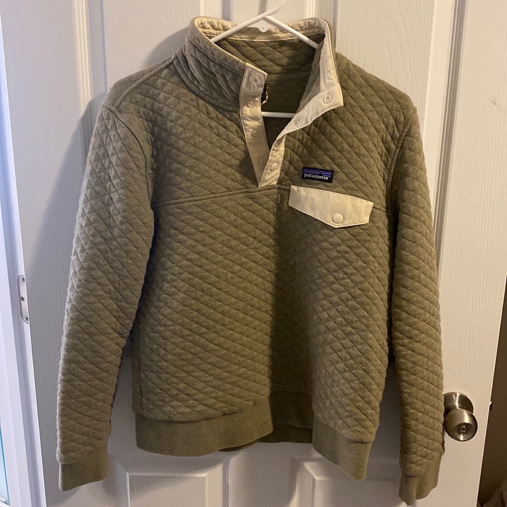 Patagonia Women's Snap-t Organic Cotton Quilted Pullover In Size Small